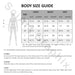 Dress Body Size Guide - SciArt Graphix