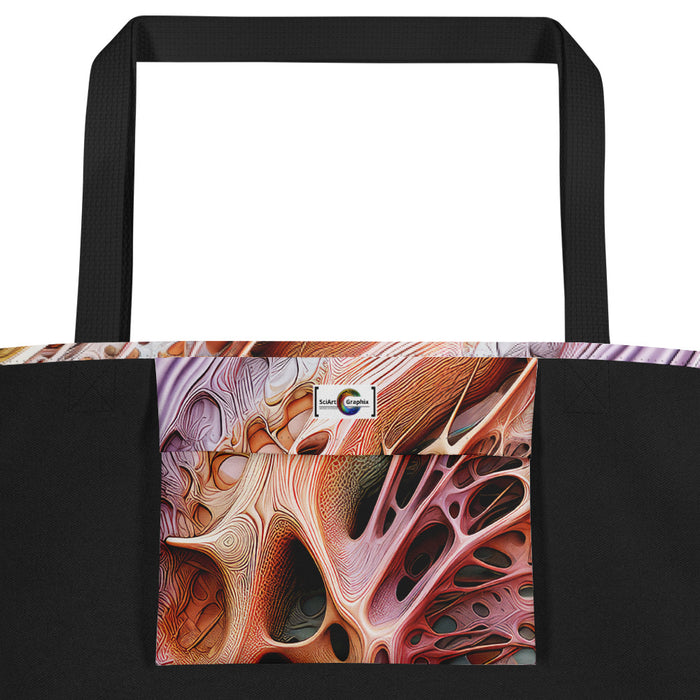 Large Tote Bag, spacious, comfy, and a great choice no matter where you’re going.