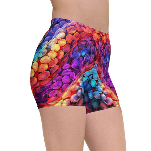 Essential Sporty Shorts: Snug Fit, Stretchy Material, and Elastic Waistband for Sportswear