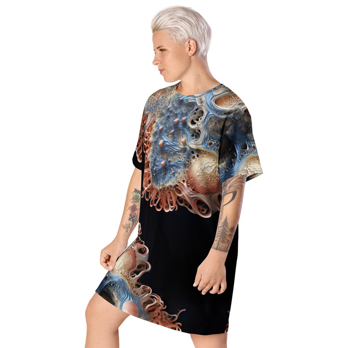 This T-Shirt Dress for a casual look or paired with a blazer to give a more formal vibe