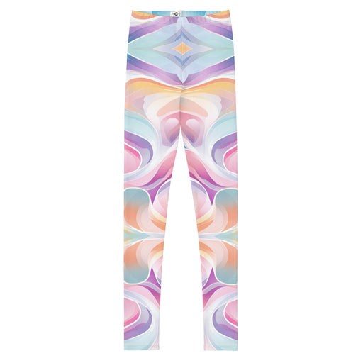 Youth Leggings in vibrant and trendy desings that youngers will appreciate. The soft leggings will last for a long time thanks to their durable fabric.